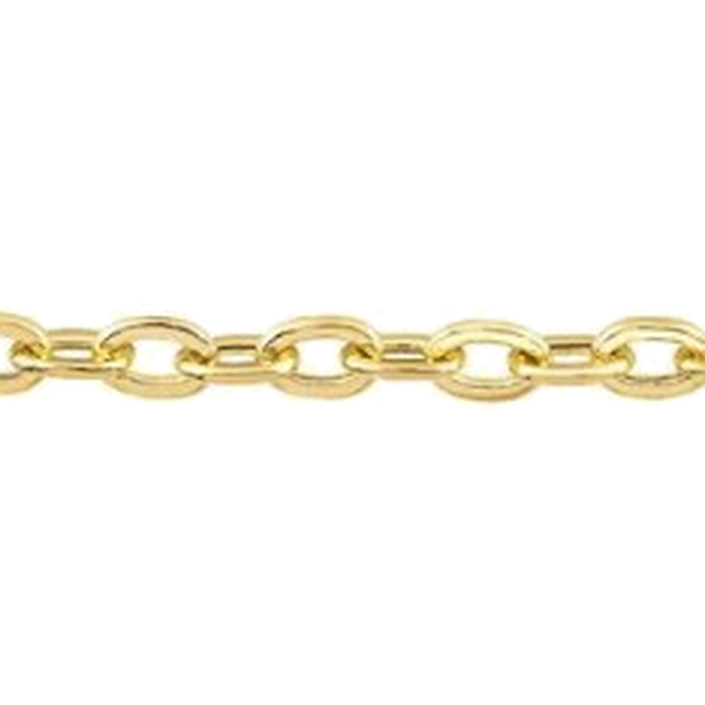 HOLLOW FORZENTINA DIAMOND CUT CHAIN