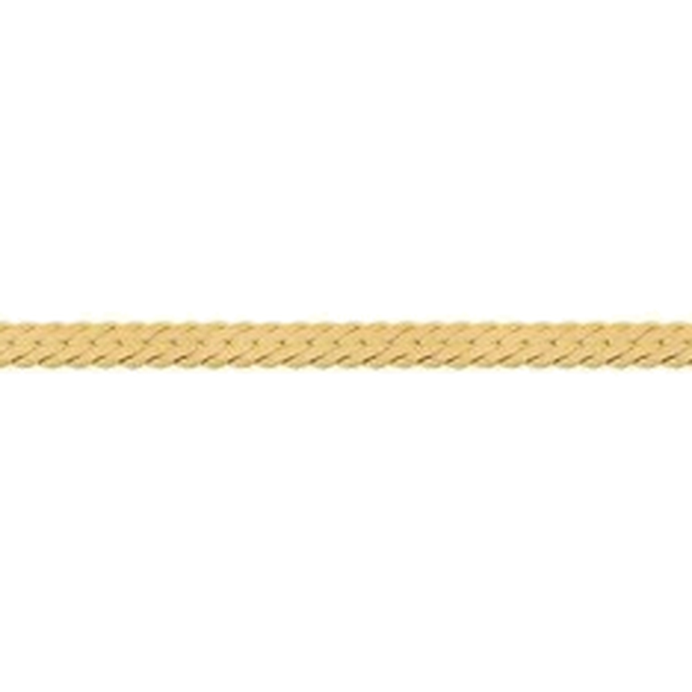 DIAMOND CUT FLAT SINGAPORE CHAIN