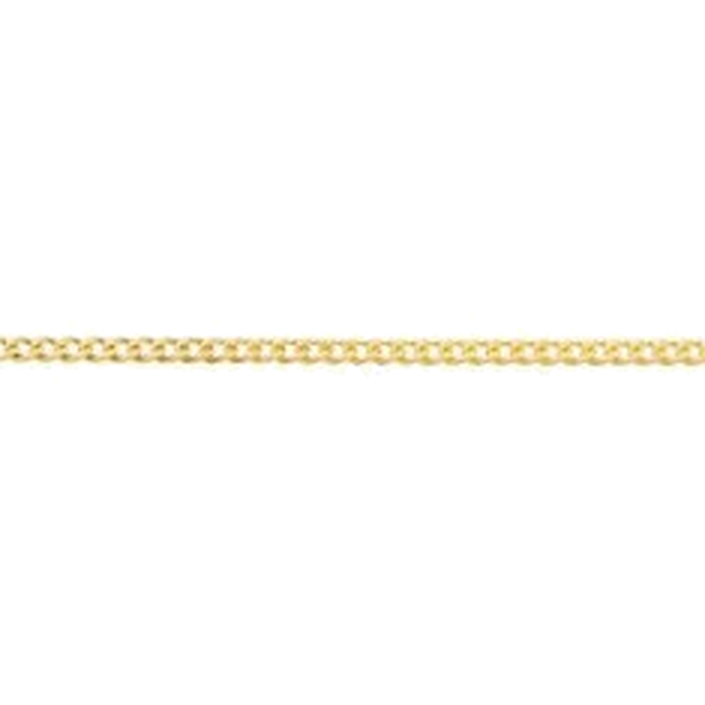 DIAMOND CUT HOLLOW CURB CHAIN