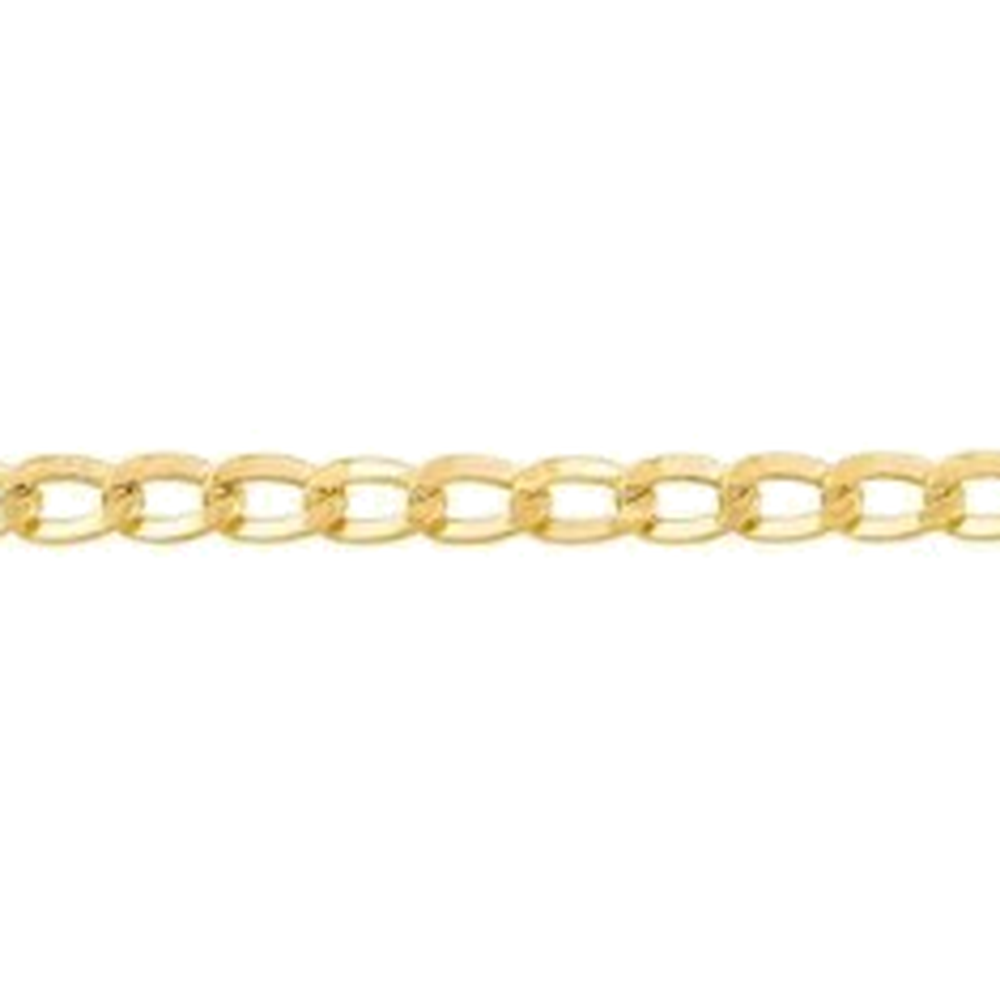 HOLLOW CUBAN CURB CHAIN
