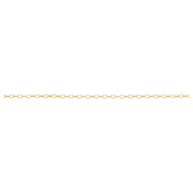OVAL ROLO CHAIN