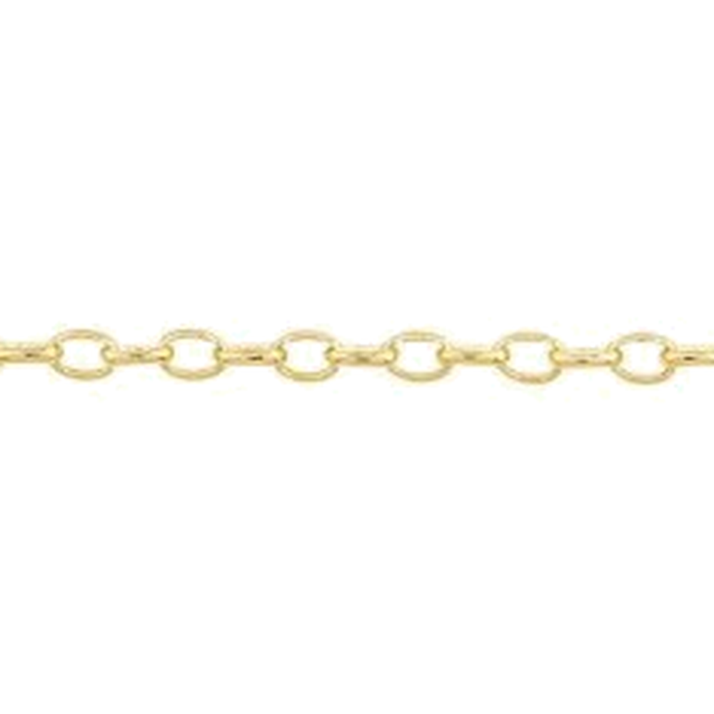 OVAL ROLO CHAIN