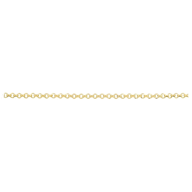 DIAMOND CUT HOLLOW ROLO CHAIN