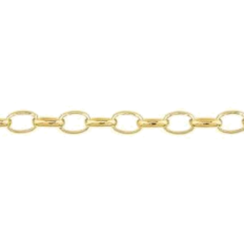 HOLLOW OVAL ROLO CHAIN