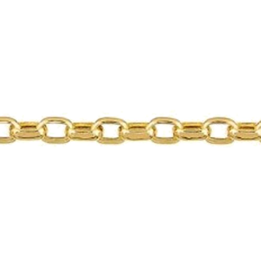 HOLLOW OVAL ROLO CHAIN