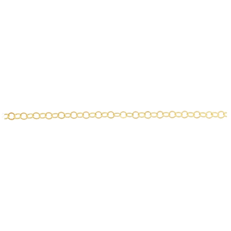 ROUND LINK DIAMOND CUT CHAIN