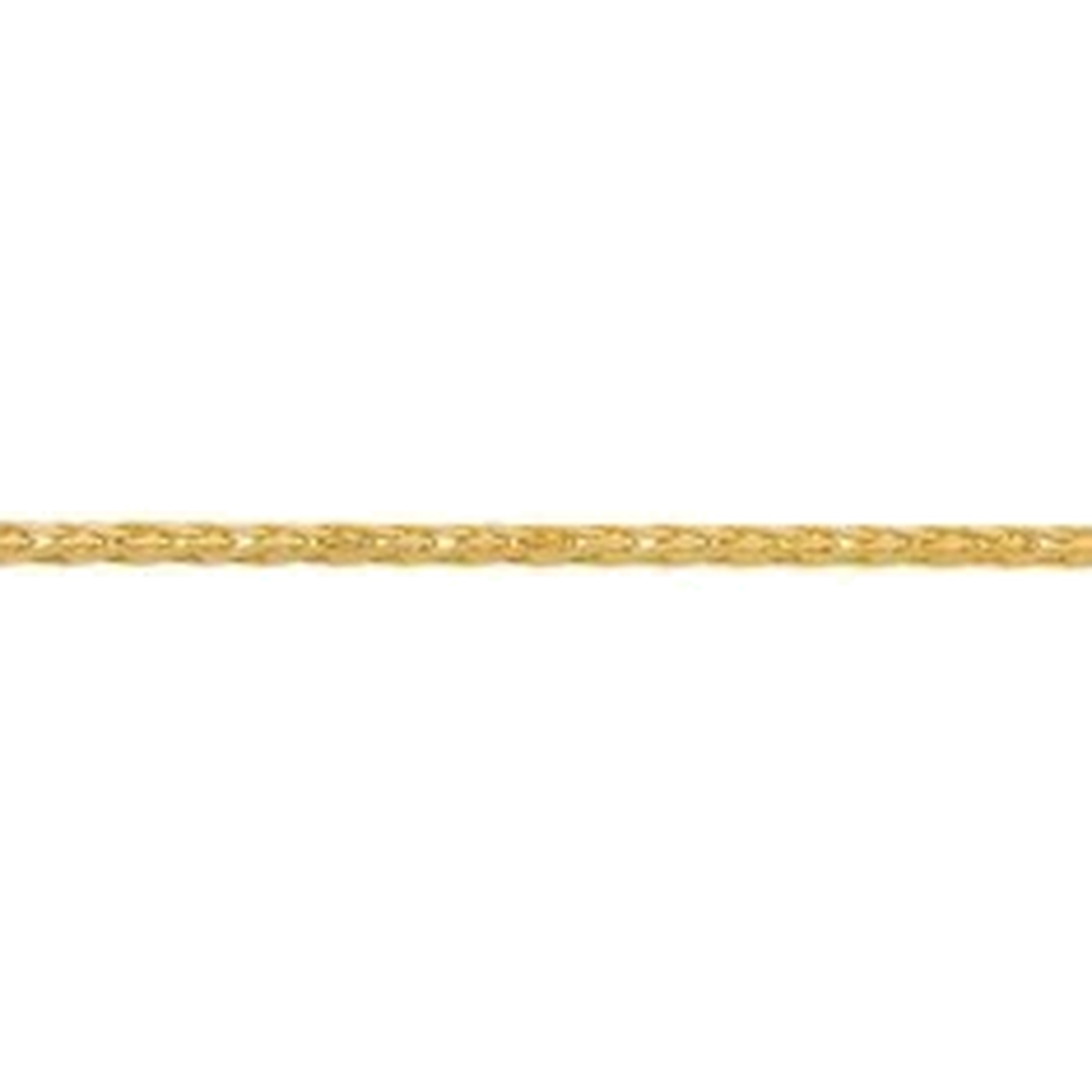 DIAMOND CUT EIGHT-SIDED TRIPLE WHEAT CHAIN